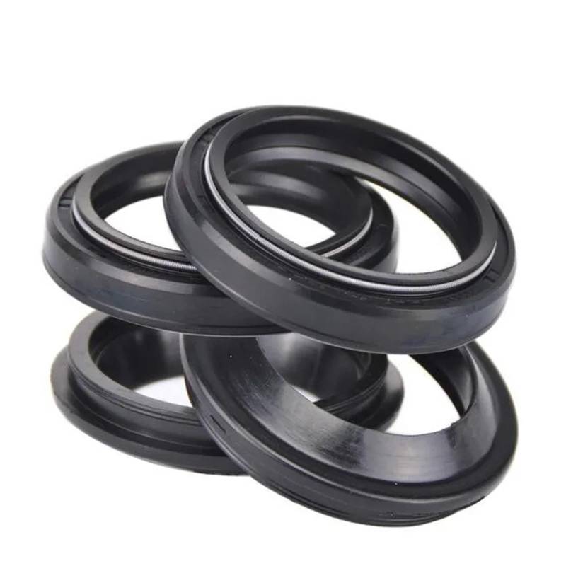 41x53x8 Gabel Öl Dichtung Staub Abdeckung for XR250R EX650 ER650 ER-6N ER6N Ninja 650R AN400 XJR400 VT750(2pcs seal 2pcs cover) von SonGXuan