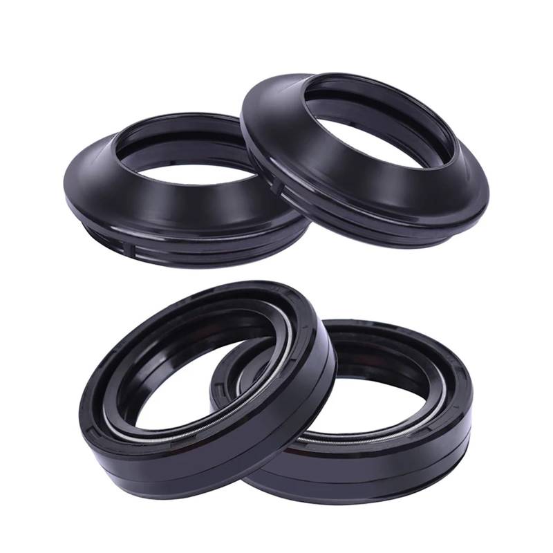 43x54 43 54 Motorrad Teil Gabel Dämpfer Öl Dichtung for XV1600 XV 1600 XV1600AS 2000-2003(Oil and Dust seal) von SonGXuan