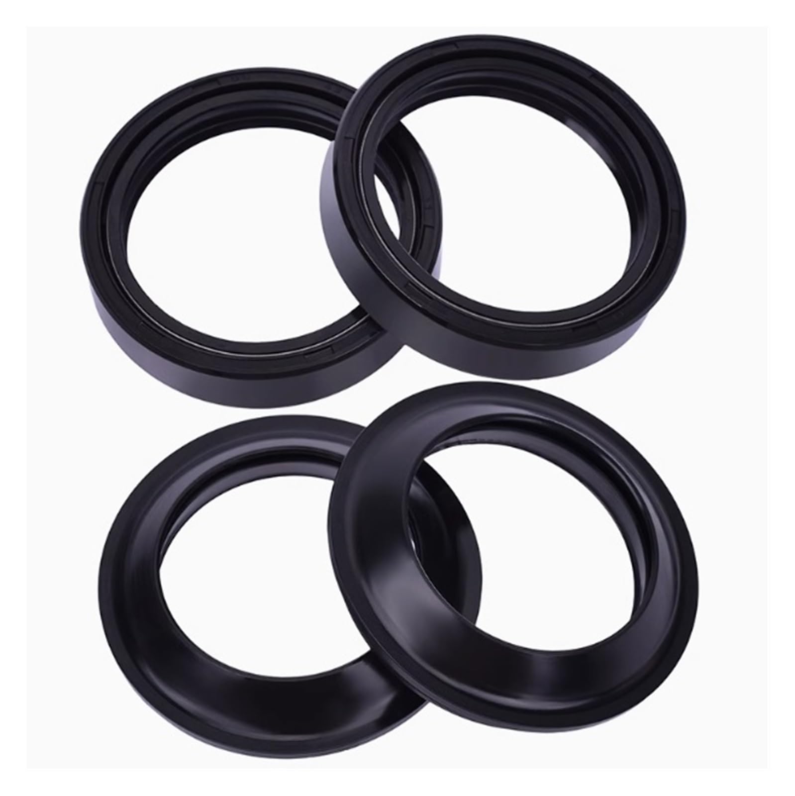 43x54x11 Gabel Öl Dichtung 43 54 Staub Dichtung for XR1200 XR1200X XR 1200 for ZX-10R ZX-10RR ZX10RR ZX10(2pcs seal 2pc cover) von SonGXuan