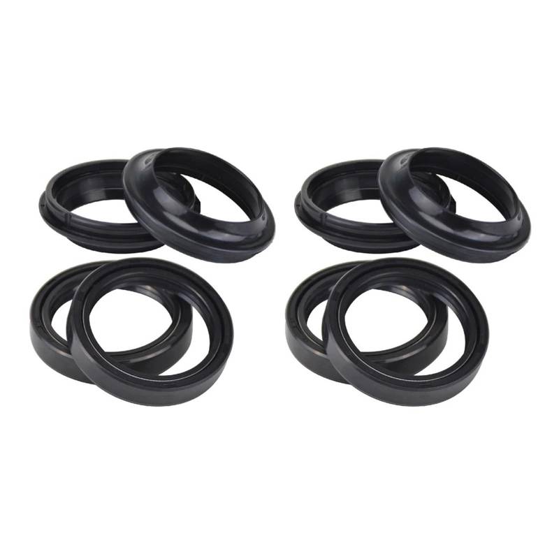 45x57x11 Gabel Öl Dichtung 45 57 11 Staub Dichtung for CBR900 CBR900RR CBR 900 CTX1300 CTX 1300 FMX650 FMX 650 CRF1000L(4pcs seal 4pc cover) von SonGXuan