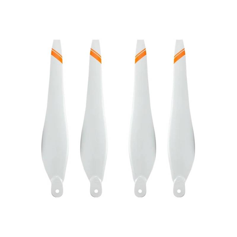 Kopie 41135 Carbon Fiber Kunststoff Weiß Drone Propeller for Hob.-byw.-ing X11 Power System Drohnen Zubehör(2pcs CW and 2pcs CCW) von SonGXuan