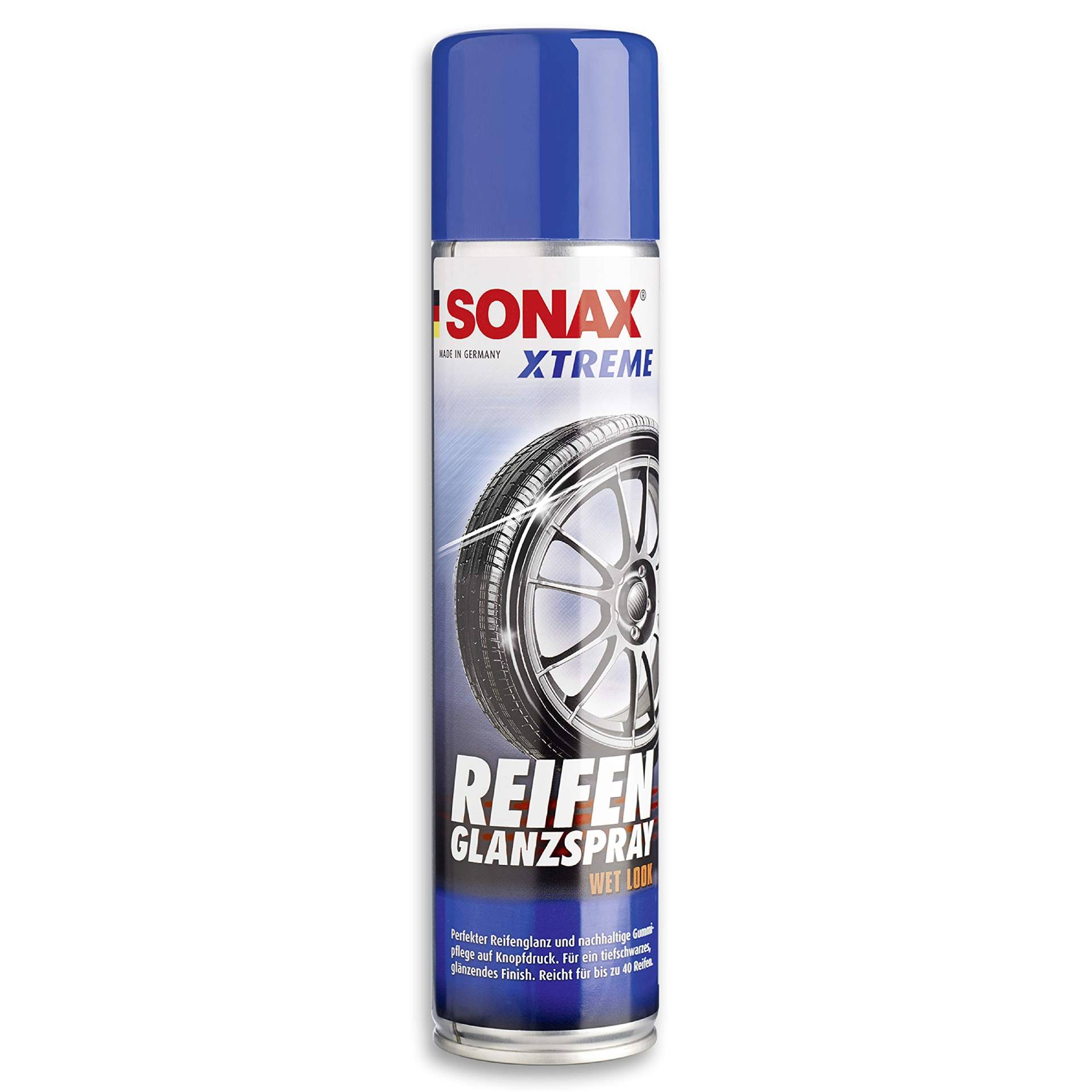 SONAX XTREME ReifenGlanzSpray Wet Look (400 ml) für langanhaltenden satten Tiefenglanz und gleichzeitiger Pflege | Art-Nr. 02353000 von SONAX