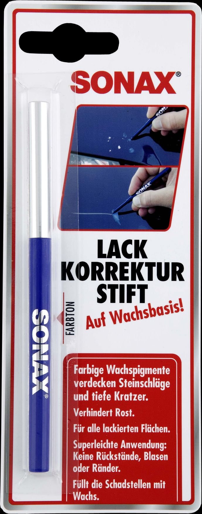 SONAX 03183410 LackKorrekturStift blau Tdisplay von SONAX