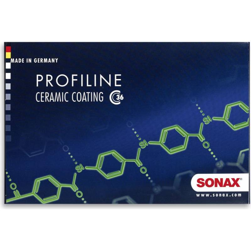 SONAX PROFILINE CeramicCoating CC36 Set - flexible keramische Langzeitversiegleung für Lacke und lackierte Kunststoffe | Art-Nr. 02369410 von SONAX