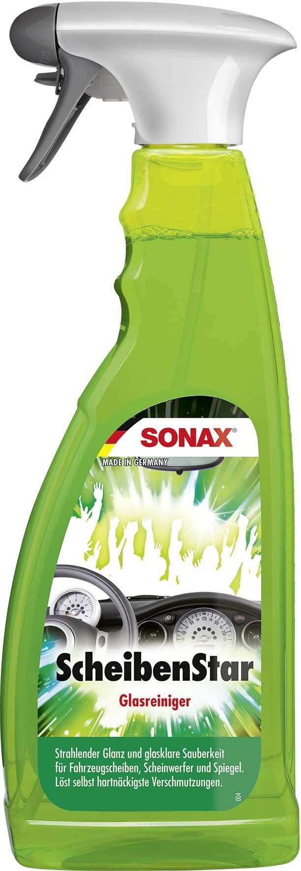 SONAX Scheiben-Star PET-Sprühflasche 750 ml Glasreiniger von Sonax