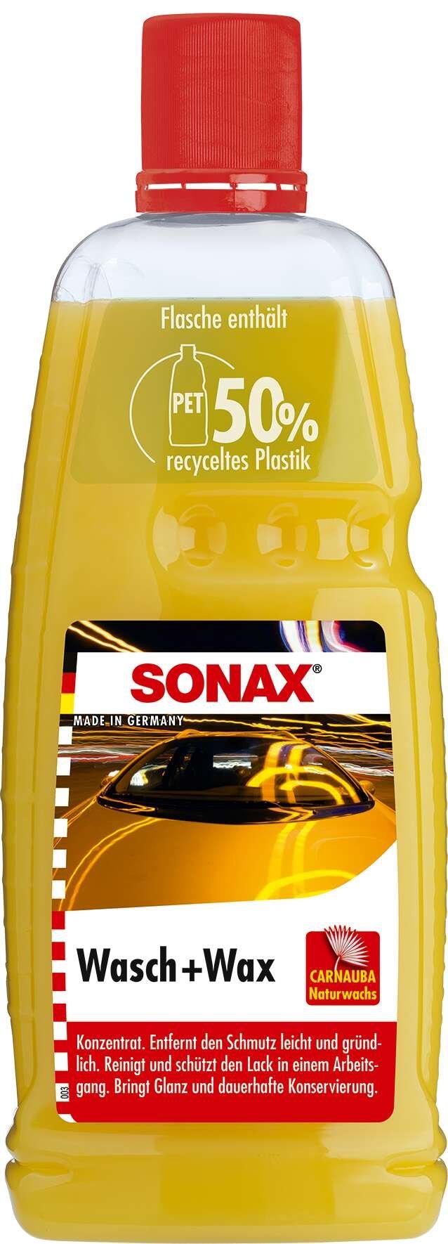 SONAX Wasch + Wax 1000 ml PET-Flasche von Sonax