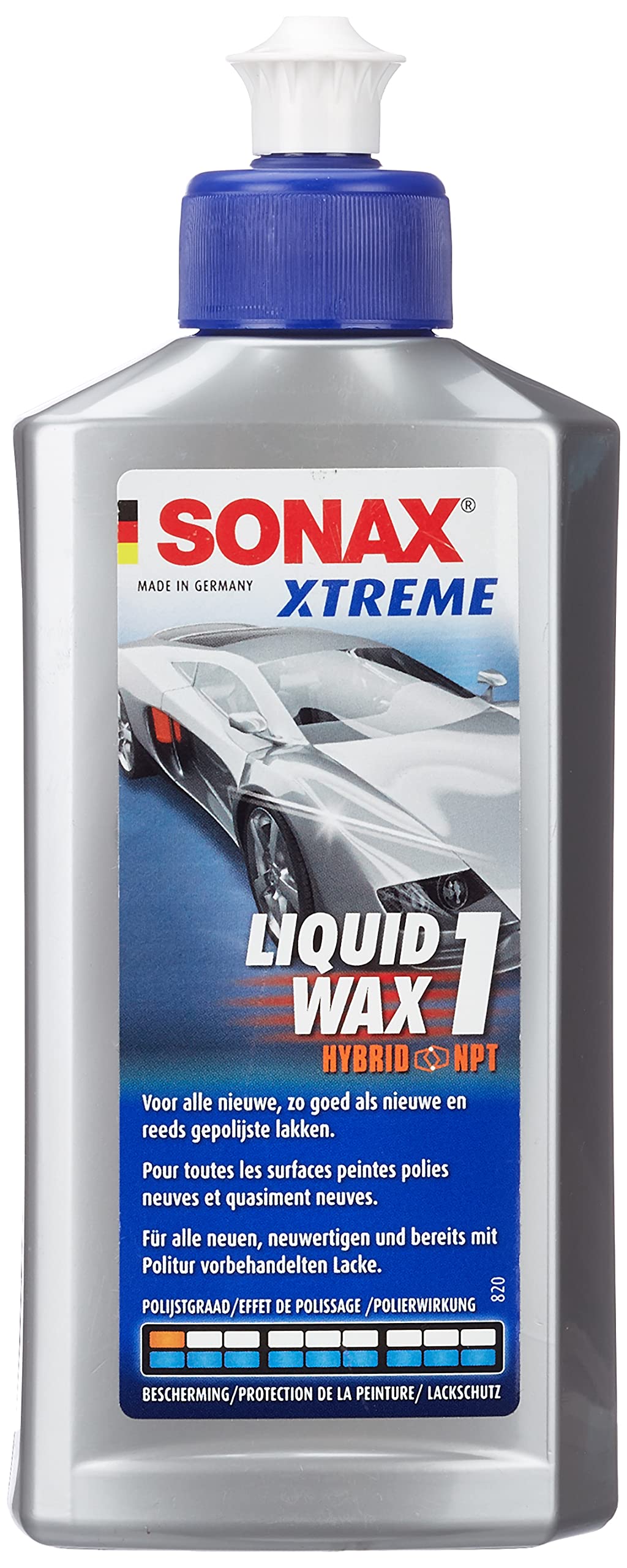 SONAX 2011000 201100 Flüssiges Hartwachs, 250 ml von SONAX