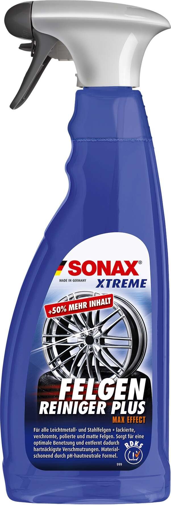 SONAX XTREME Felgenreiniger PET-Sprühflasche 750 ml Plus von Sonax