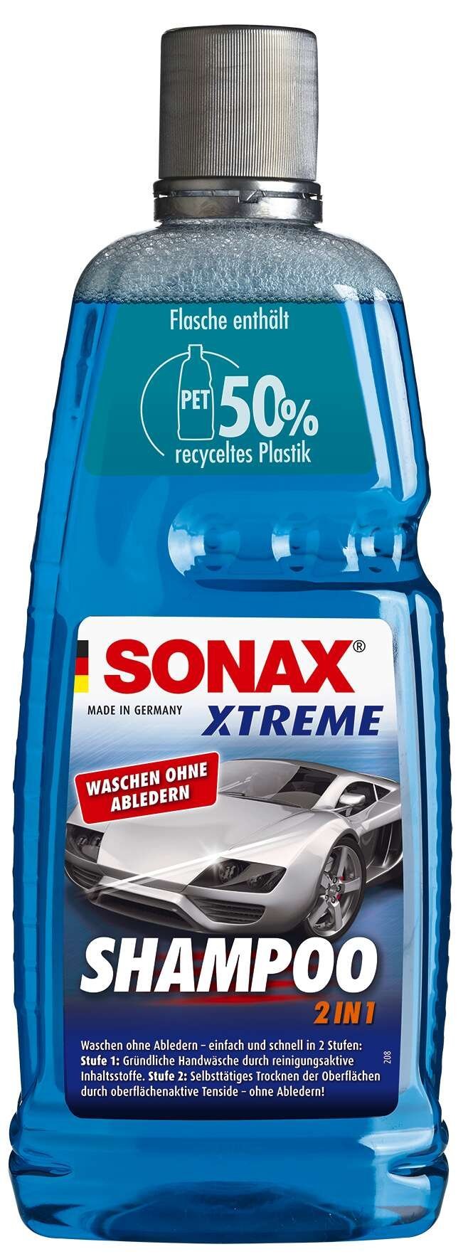 SONAX XTREME Shampoo 2in1, 1000 ml PET-Flasche von Sonax