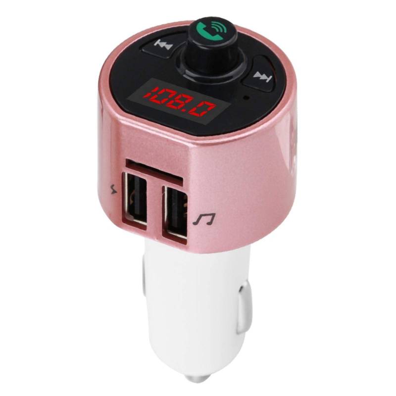 Sonew Bluetooth-Audio-Transmitter, kabellos, für Auto, 1.00V(Rosa) von Sonew