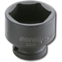 Schlagbuchse 1/2" 6-Eckig SONIC 33524 von Sonic