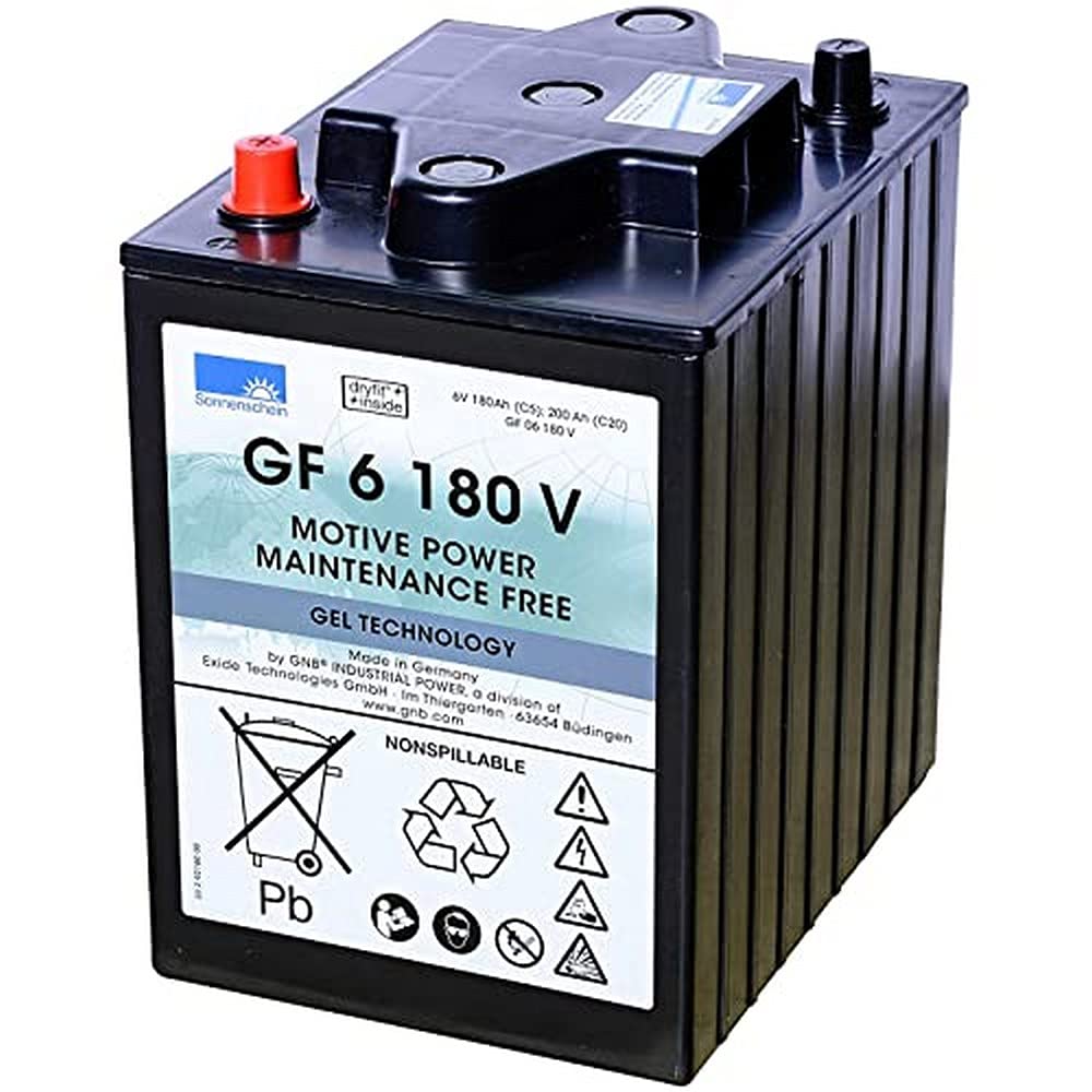 Sonnenschein GF 06 180 V / GF06180V Traktions-Batterie 6V 180Ah von Sonnenschein