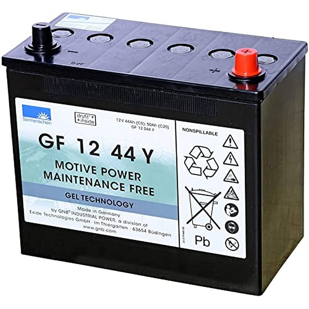 Sonnenschein GF 12 44 Y / GF12044Y Traktions-Batterie 12V 44Ah von Sonnenschein