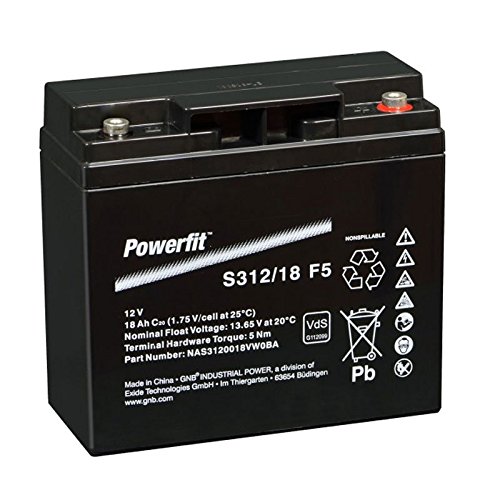 Sonnenschein Powerfit S312/18G5 Akku Blei PB 12Volt 18Ah von Sonnenschein