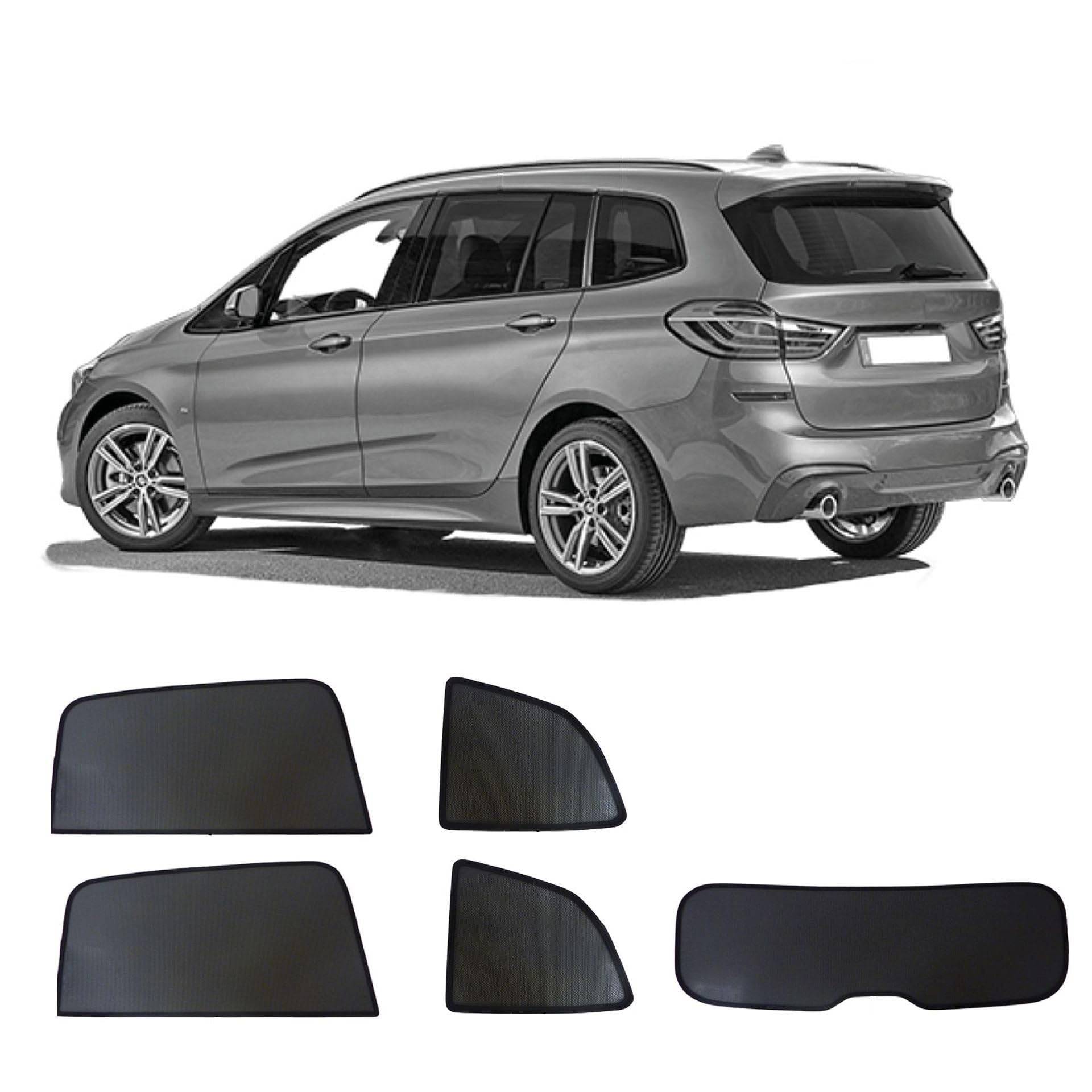 Premium Sonniboy Sonnenschutz kompatibel mit BMW 2er Gran Tourer 2015-2022 INKL Tasche von Sonniboy