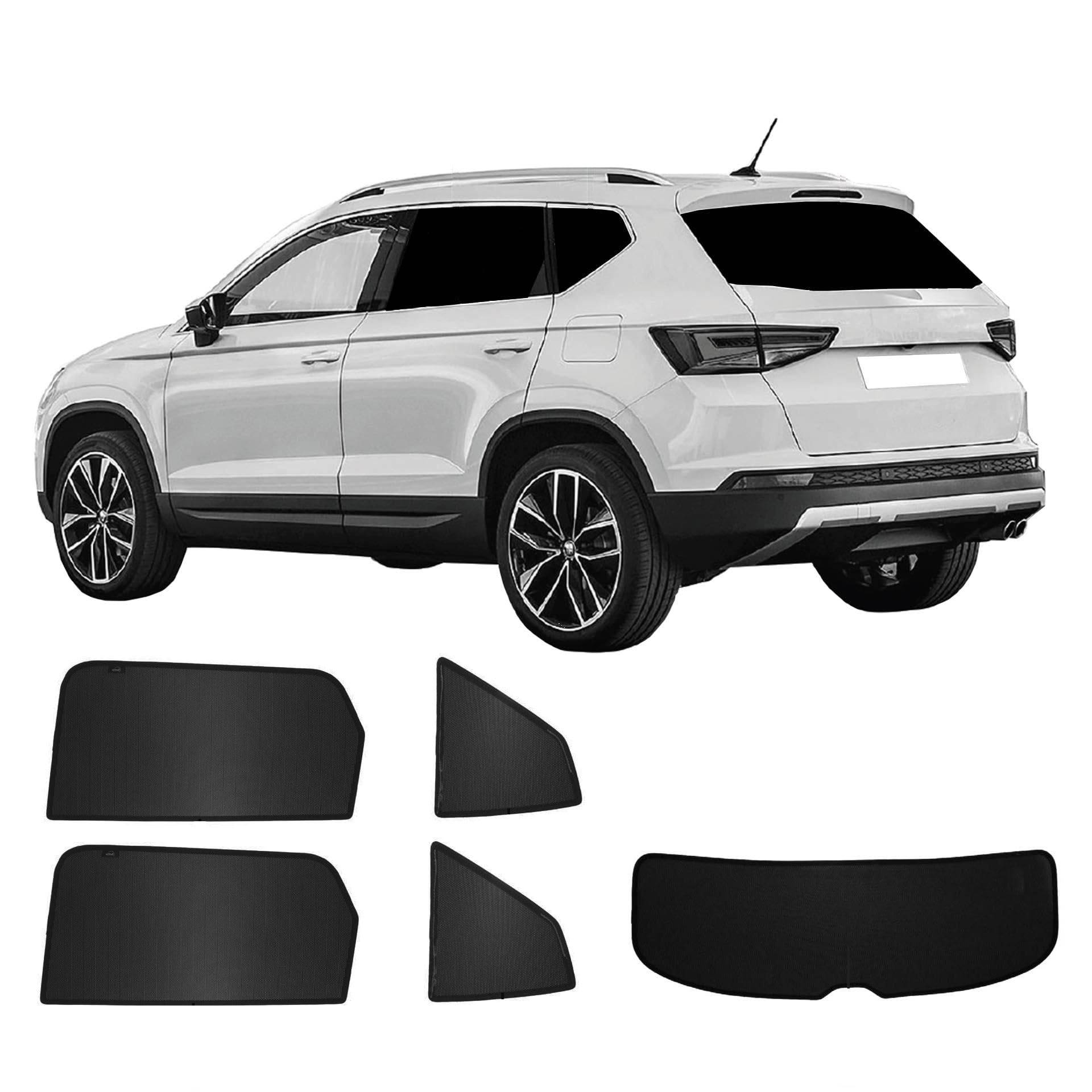 Premium Sonniboy Sonnenschutz kompatibel mit Seat Ateca 2016- INKL Tasche von Sonniboy