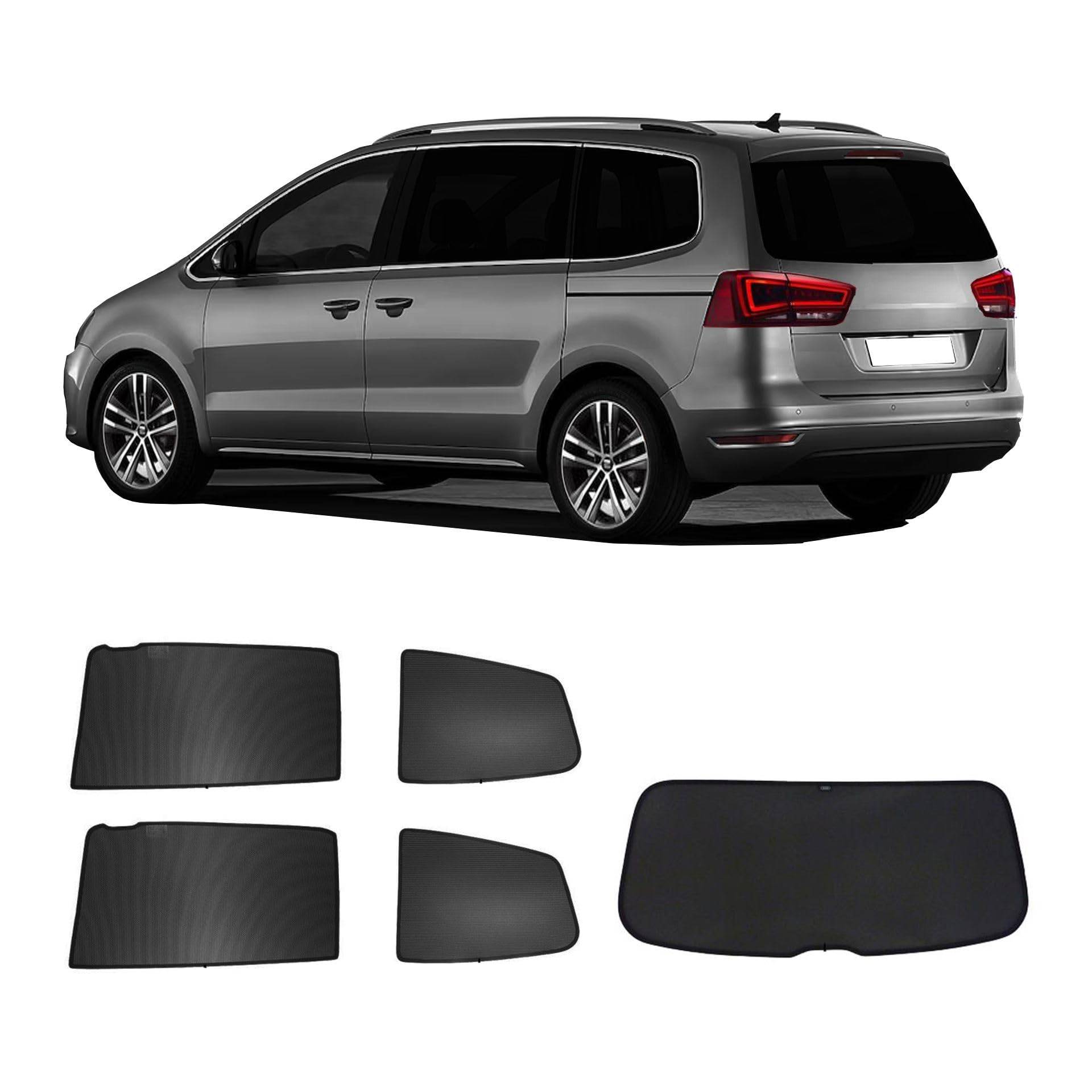 Premium Sonniboy Sonnenschutz kompatibel mit VW Sharan II/Seat Alhambra 2010- INKL Tasche von Sonniboy