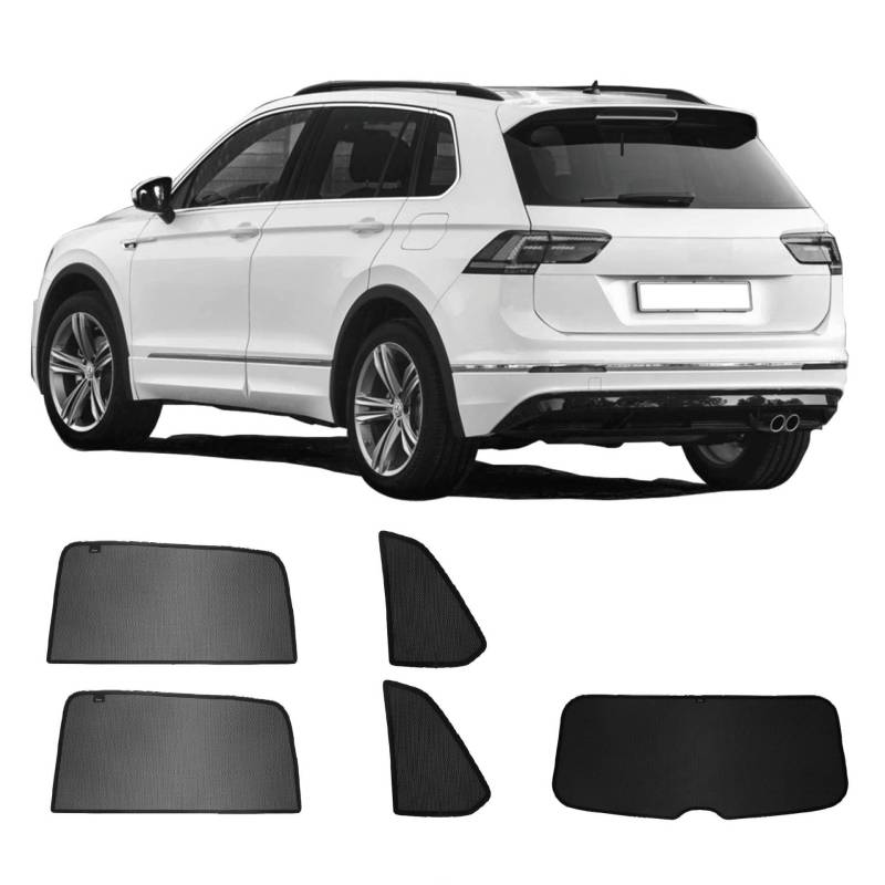 Premium Sonniboy Sonnenschutz kompatibel mit VW Tiguan II 2016- INKL Tasche von Sonniboy