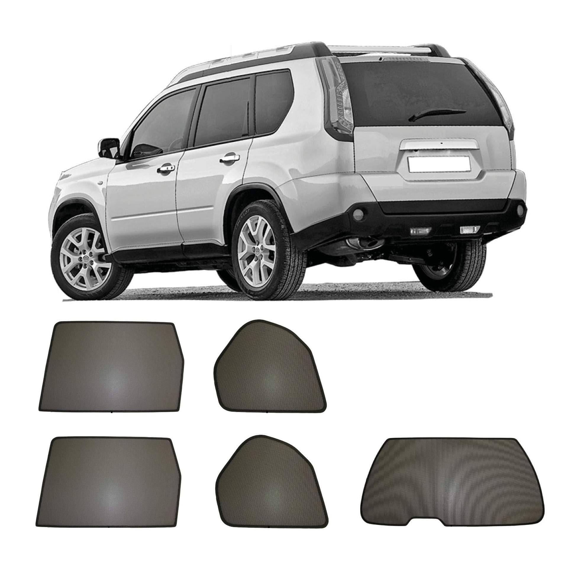 Premium Sonniboy Sonnenschutz kompatibel mit Nissan X-Trail 2007-2014 INKL Tasche von Sonniboy