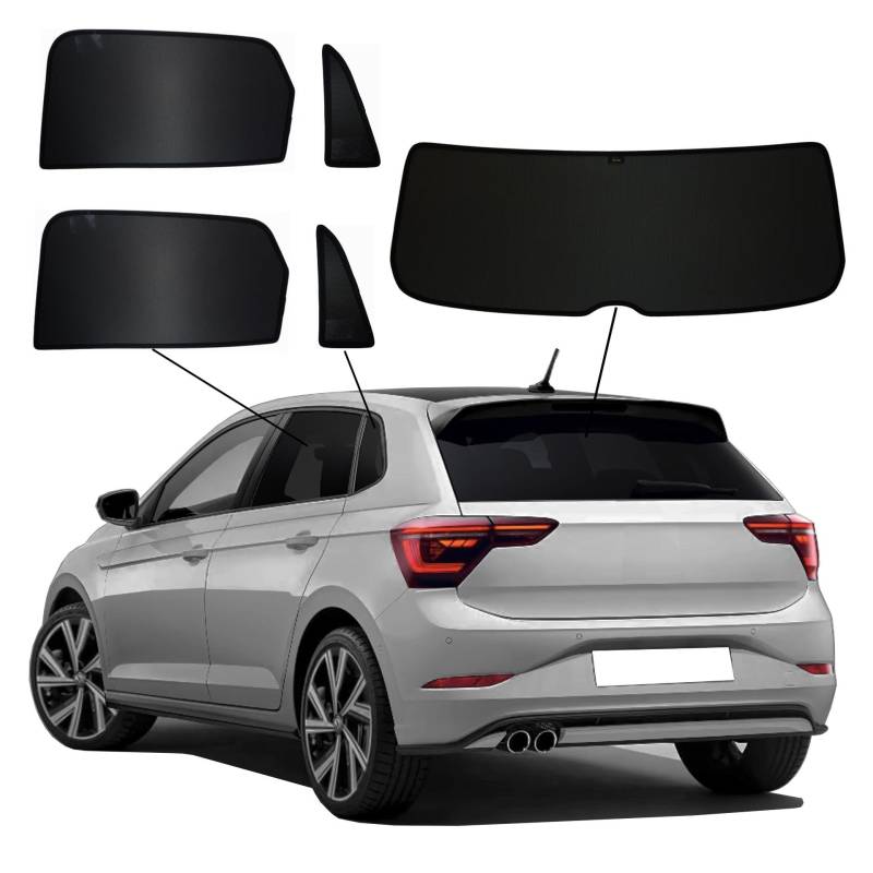 Sonniboy Sonnenschutz kompatibel mit VW Polo 6 VI Facelift 2021- INKL Tasche von Sonniboy