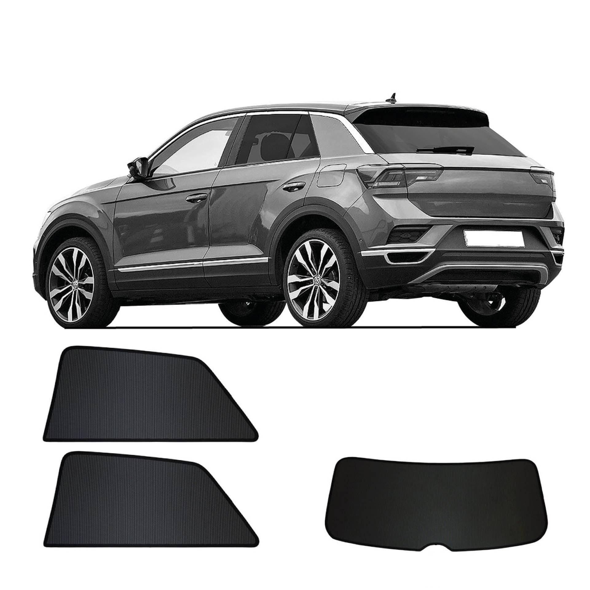 Premium Sonniboy Sonnenschutz kompatibel mit VW T-ROC 2017- INKL Tasche von Sonniboy