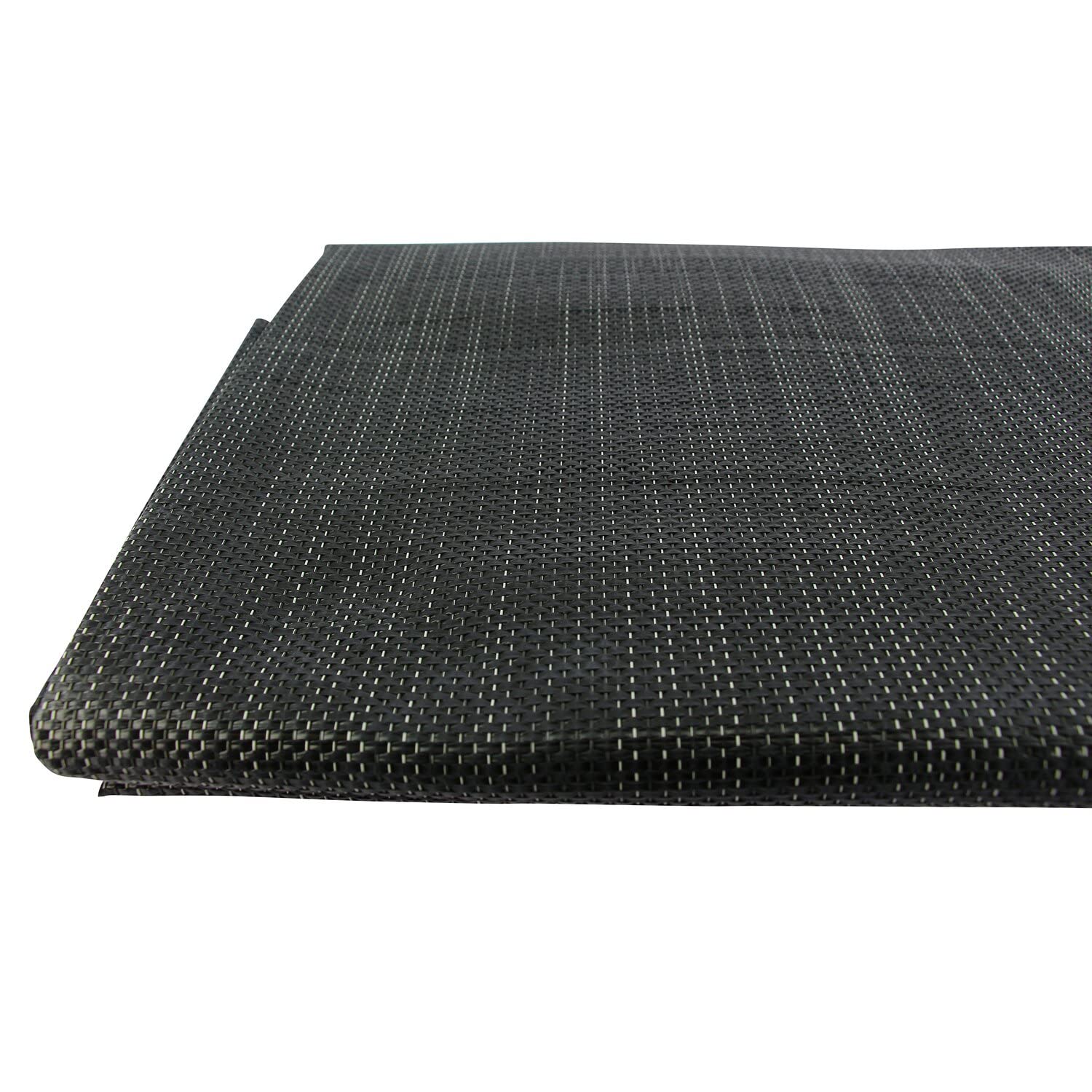 Soplair PVC-Teppich, Schwarz, 200 x 200 cm von Soplair