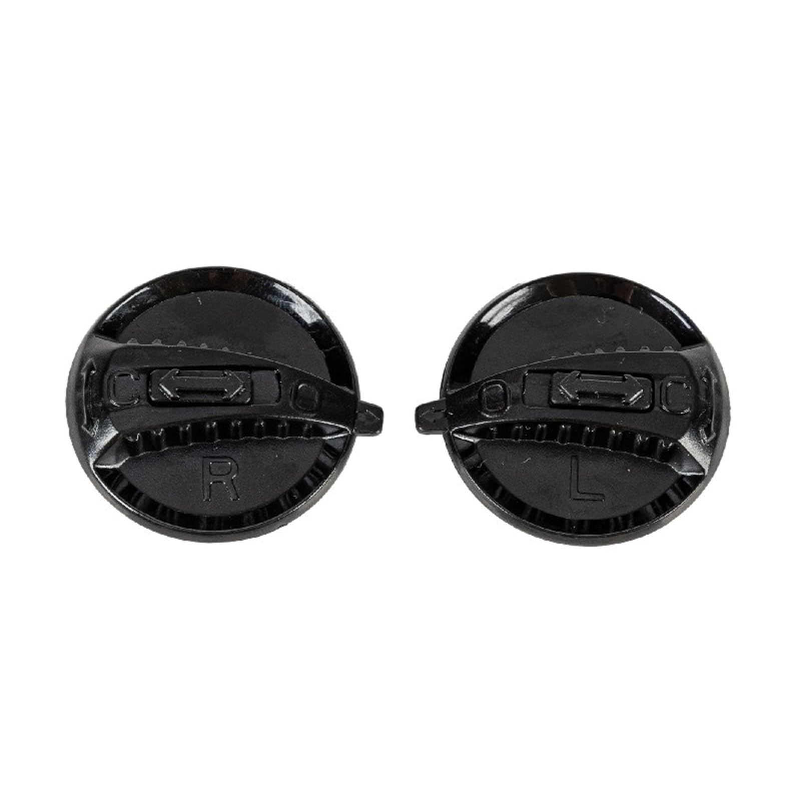 1 Paar Motorräder Helme Objektiv Visiere Clip Schild Lock Visiere Befestigung Basis Platte Drehen Schalter Für FF300 FF325 Helm Zubehör von Sorrowso