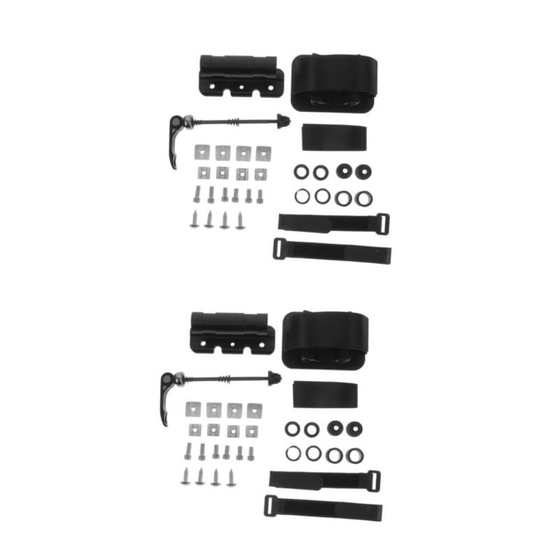 2 Sätze Fahrrad Modifikationssatz Fahrräder Universal Dachträger Kofferraumträger Fahrradgabelhalterung Fahrrad Vordergabelhalterung Fahrradgabelhalterung Vorderradgabel Sosoport von Sosoport