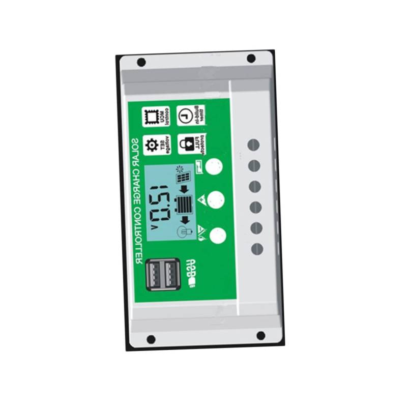 Sosoport 12V 20A Solarladeregler Mit LCD Display Dual USB Anschlüssen Solar Panel Regler Für Effiziente Batterieladung Geeignet Für Solaranlagen Und Mobile Anwendungen von Sosoport