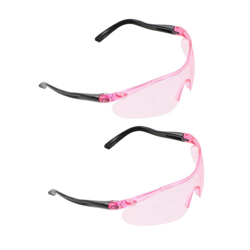 Sosoport 2St Kinderbrillen kinder sportbrille Kinder Brille Schutzbrille damen Blendschutzbrille Schutzbrille Kinder Schutzglas Bau von Schutzbrillen Bauschutzbrille Baubrillen Plastik Rosa von Sosoport