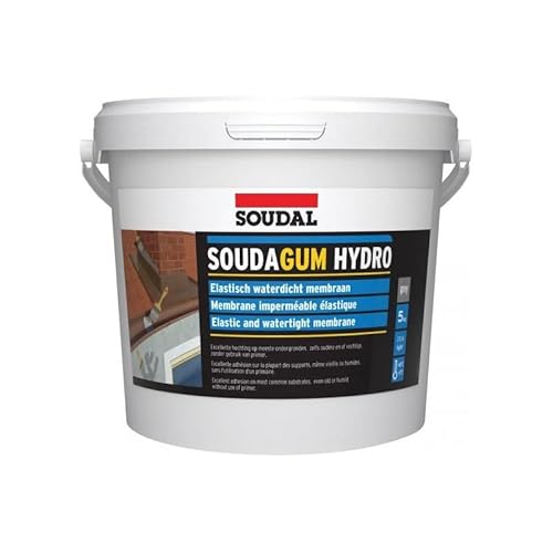 Soudal Soudagum Hydro-Membran-Reparatur-Set, Grau, 1 kg von Soudal