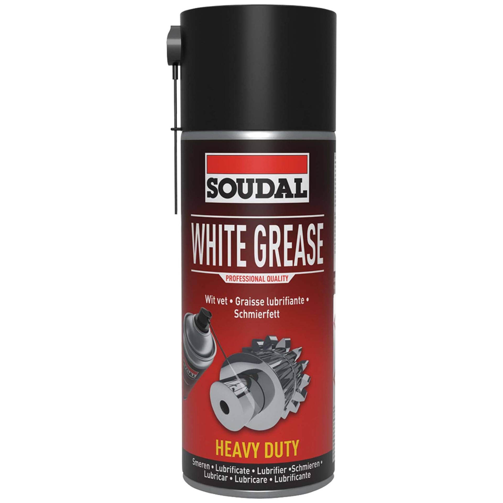 WeiÃŸe Spray Fett 400 ml von Soudal