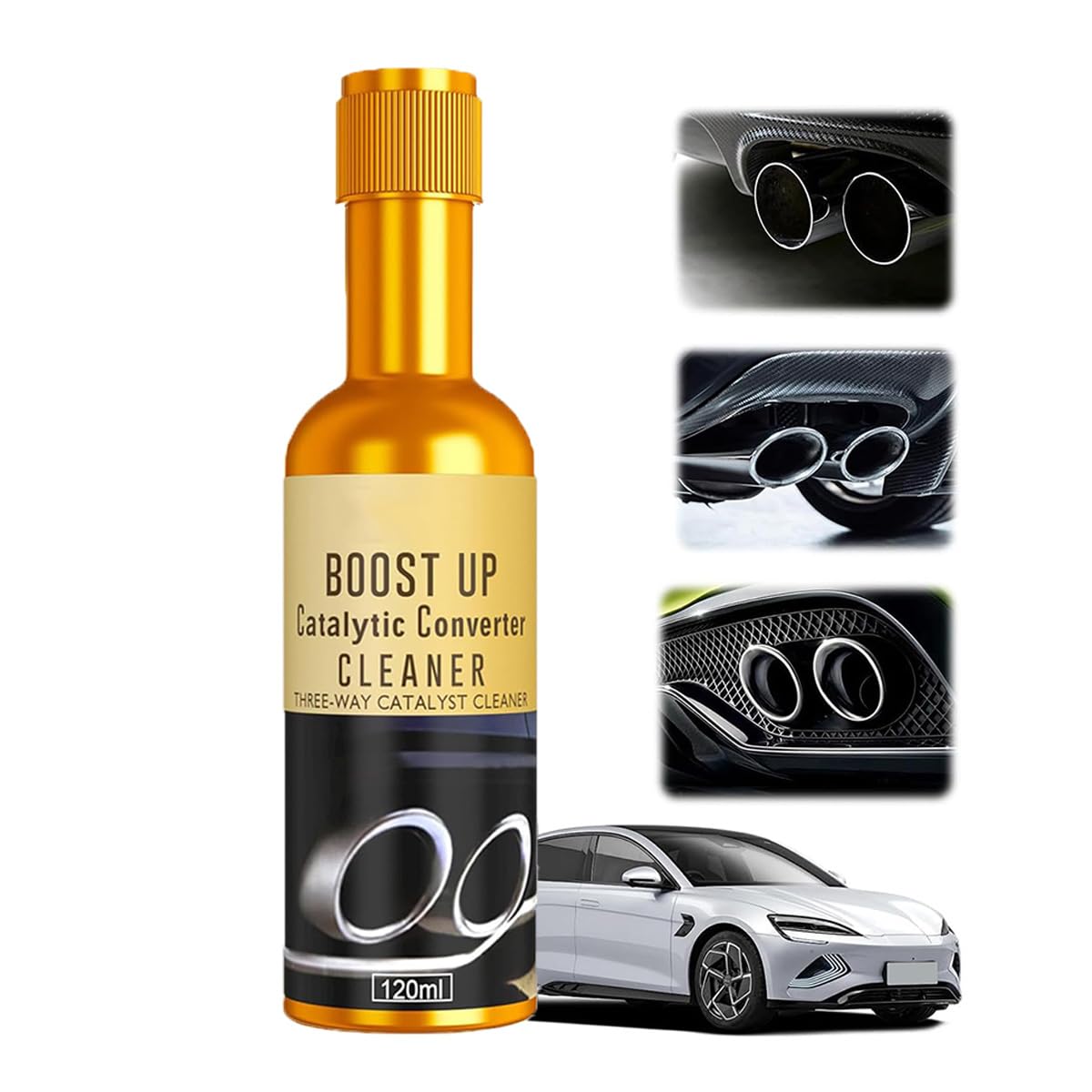 Glamatic Catalytic Cleaner, Glamatic Boost up Catalytic System Cleaner, Fuel & Exhaust System Cleaner, Catalytic Converter Cleaning Solution, Engine Carbon Cleaner for Performance Optimization (1pcs) von Soumiey