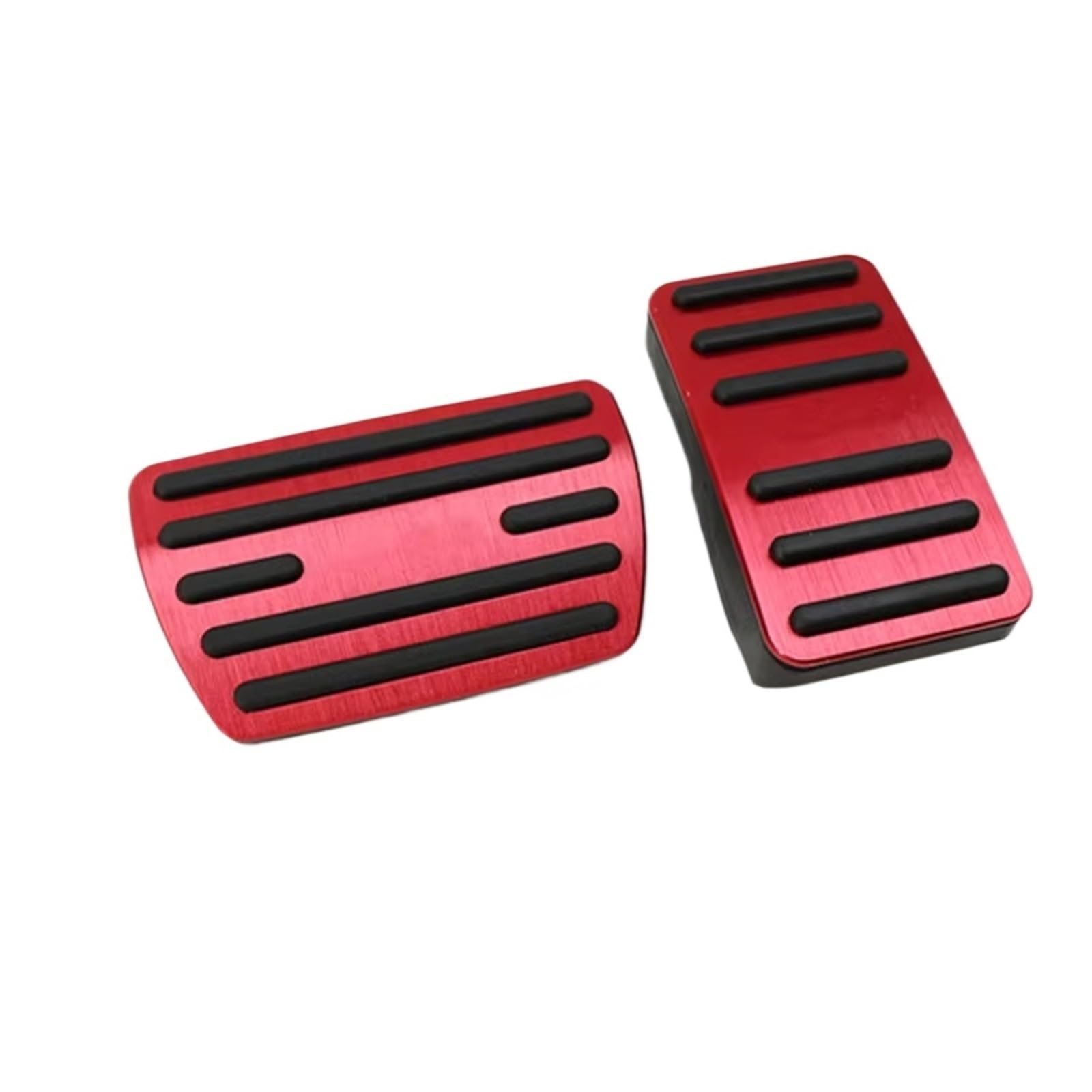 Fuß Pedalauflagen Aluminium Auto Gaspedal Kraftstoff Bremspedal Abdeckung Anti-Rutsch-Pads Fall Zubehör Für Accord 2018-2020 2021 2022 2023 2024 Bremspedal Covers(2piece Red) von Sovxbgw