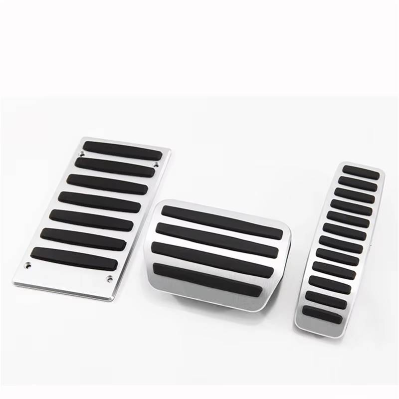 Fuß Pedalauflagen Auto Fuß Pad Gas Und Bremspedal FÜR Q7 Auto Aluminium Legierung Auto-Styling Zubehör Bremspedal Covers(3 Piece) von Sovxbgw