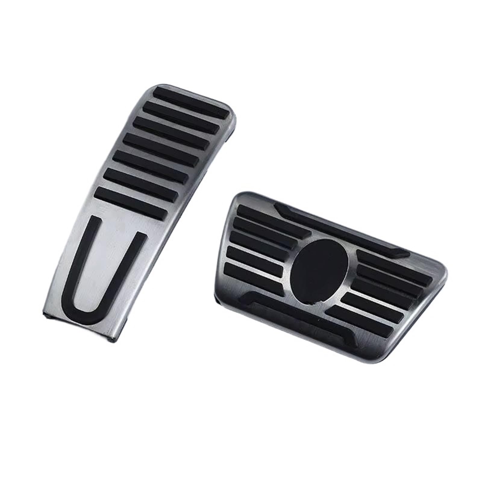 Fuß Pedalauflagen Auto-Fußpedalauflage, Abdeckung, Ruheabdeckung, Gas-/Kraftstoffbremse, Rutschfestes Pedal, Für Maserati Für Levante Für Quattroporte Für Ghibli 14–21 Bremspedal Covers(2piece) von Sovxbgw