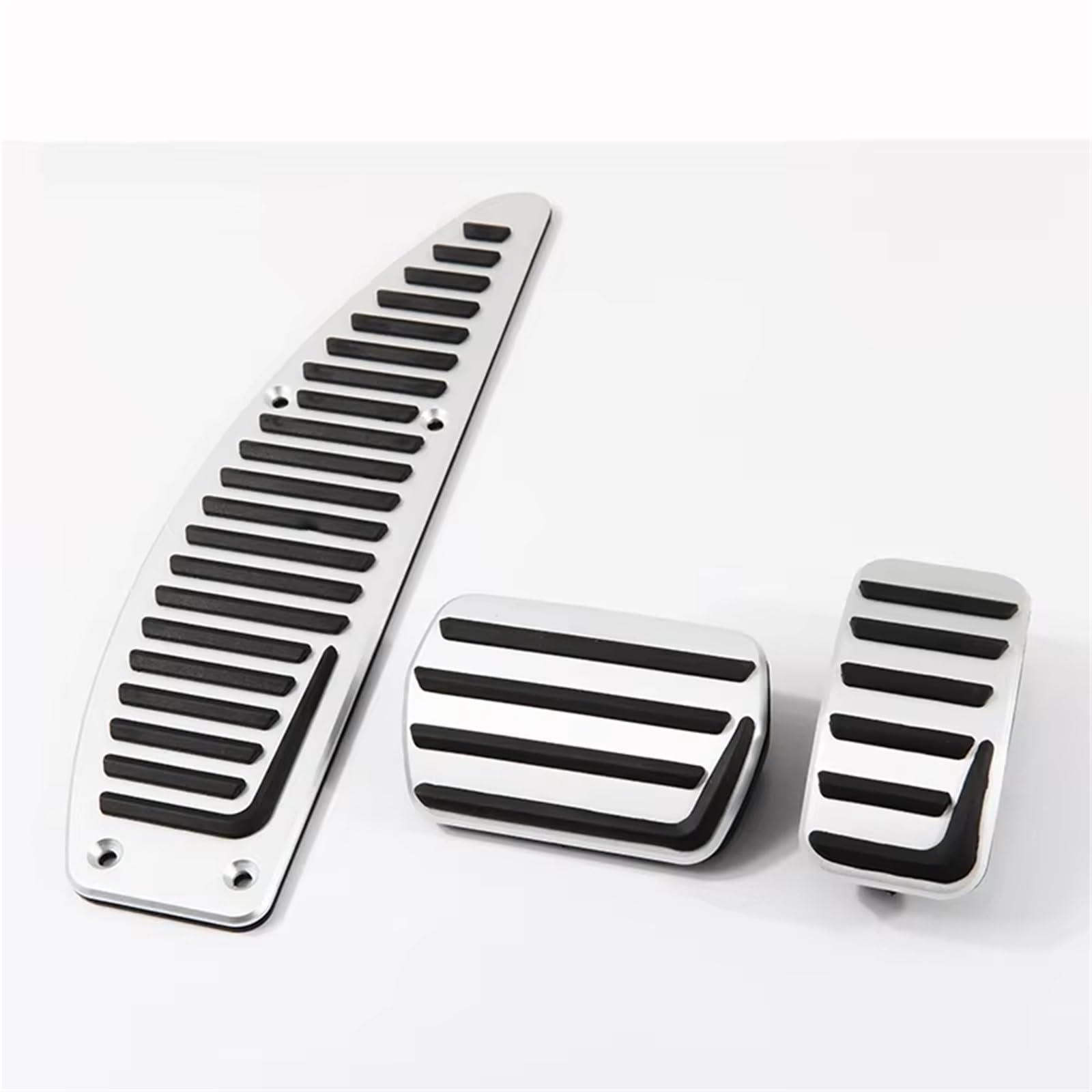 Fuß Pedalauflagen Auto Fußstütze Brems Gas Gaspedal Pad Abdeckung Für Volvo S40/V40/C30 ZU Auto Aluminium Legierung Bremspedal Covers(3 Piece for at) von Sovxbgw