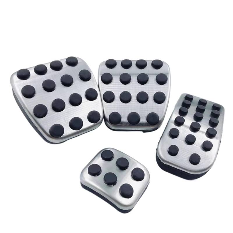 Fuß Pedalauflagen Autopedale für V-Klasse Vito Metris Viano W447 W639 Beschleuniger Gaspedal Bremse Fußstütze Platte Abdeckung Pads Bremspedal Covers(4piece MT) von Sovxbgw