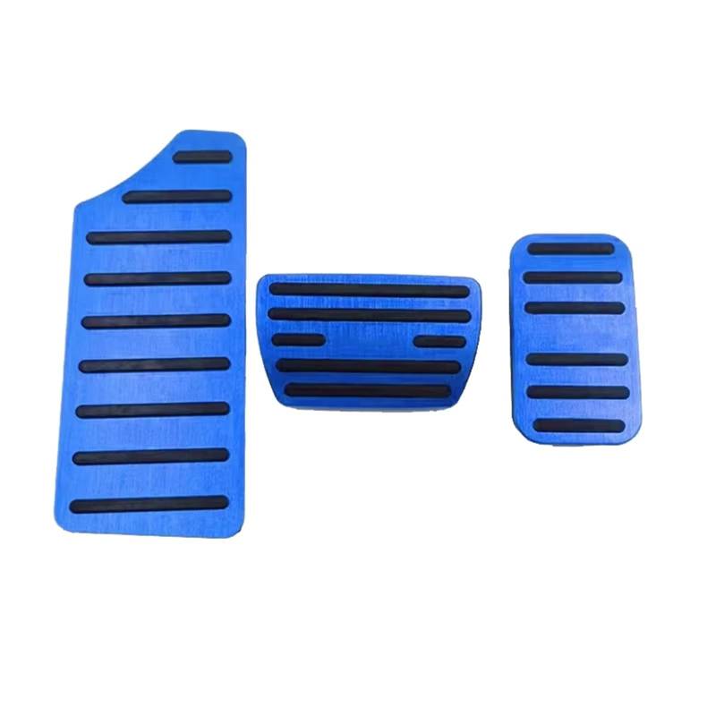 Fuß Pedalauflagen Für Civic 10. 11. 2016-2019 2021 2022 Auto Gaspedal Bremspedal Pad rutschfeste Abdeckung Fall Bremspedal Covers(3piece Blue) von Sovxbgw