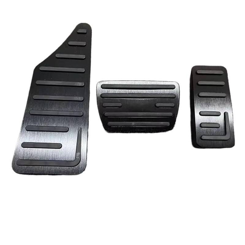 Fuß Pedalauflagen Für Vezel HR-V Für HRV EL RS 2021 2022 2023 2024 Auto Gaspedal Bremse Fußstütze Pedale Abdeckung rutschfeste Pads Zubehör Bremspedal Covers(Black) von Sovxbgw