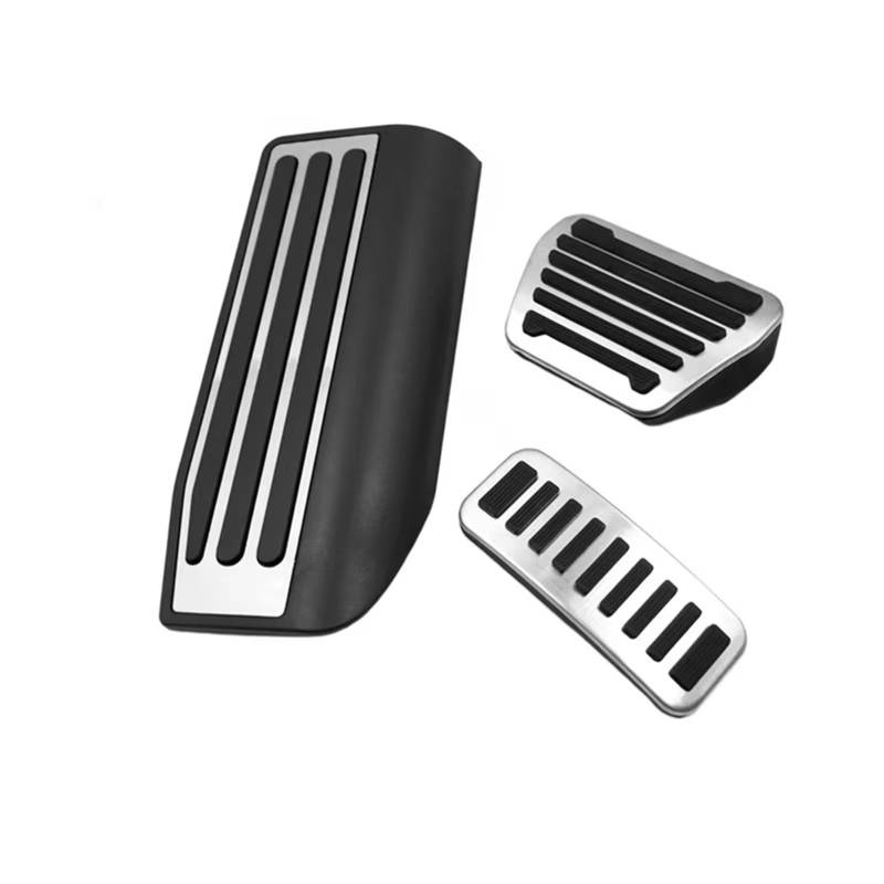 Fuß Pedalauflagen Pedalabdeckung Edelstahl-Autopedale Für Land Für Rover Für Range Für Rover Für Sport L494 2014 2015 2016~2022 Bremspedal Covers(3 Piece) von Sovxbgw