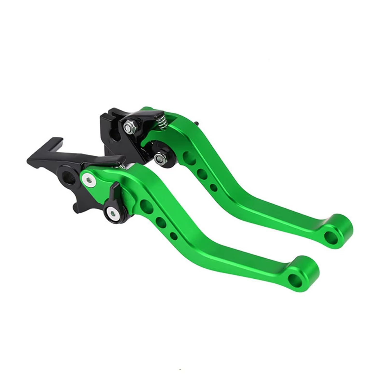 Kupplungshebel Motorrad Legierung Motorrad Bremsgriff Fit Für Motorrad Modifikation Motorrad Kupplung Trommel Bremshebel Griff brems und kupplungshebel(Green) von Sovxbgw