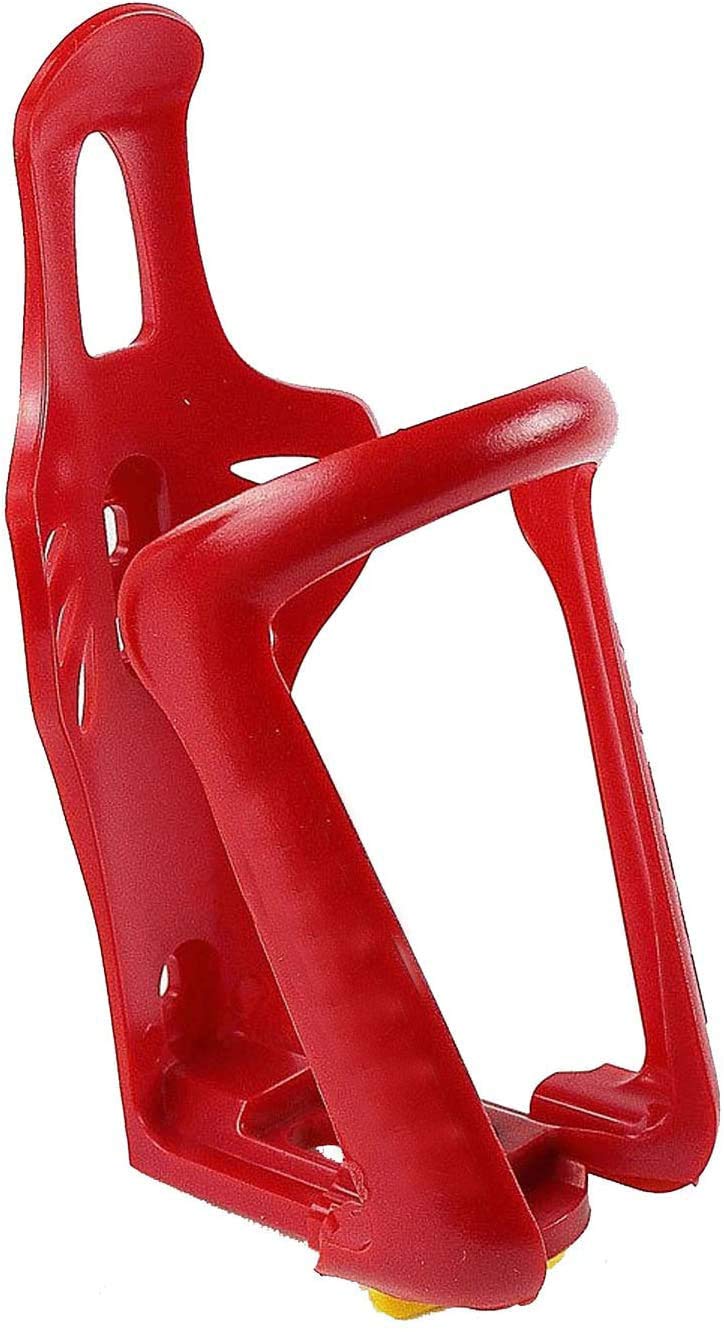 Verstellbar Flaschenhalter Trinkflaschenhalter Fahrrad Getränkehalter Halter-F1-Rot von Soytich