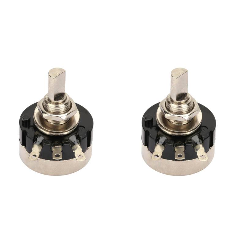 2 Stücke RV24YN20F B502 B5k Potentiometer Hohe Genauigkeit Einzigen Kreis Carbon Film Potentiometer 5K Widerstände Potentiometer von Spacnana