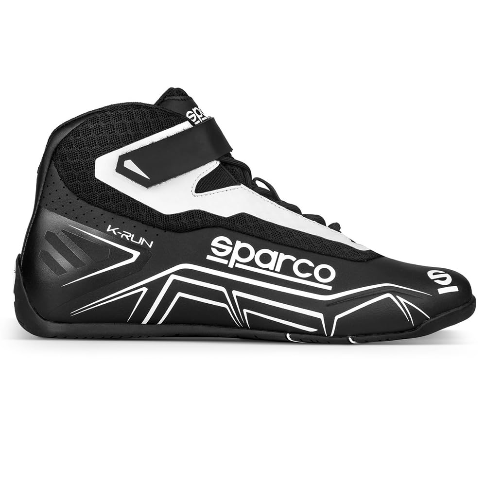 Sparco K-Run Schuhe SCHWARZ/Fluo ODER GRÖSSE 46 EU von Sparco