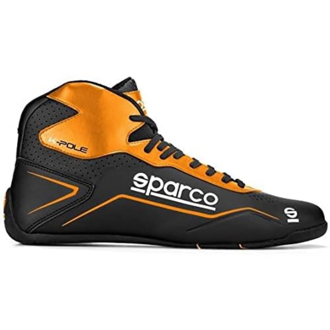 Sparco Kart Schuhe K-Pole Grösse 38 Eu Schwarz/B von Sparco