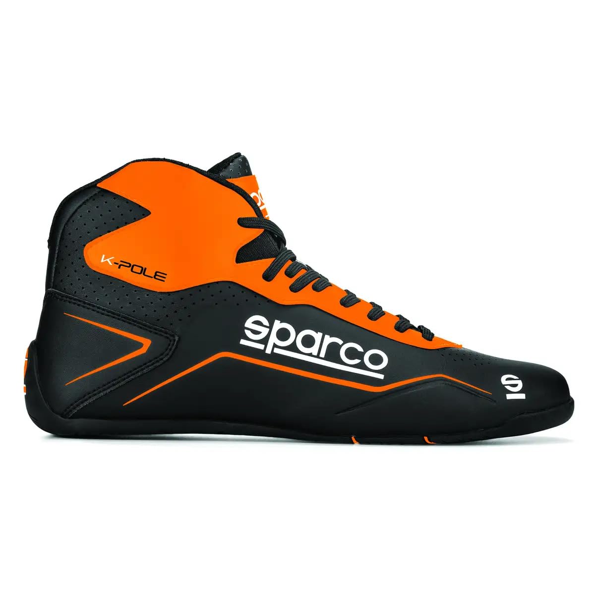 Sparco KART SCHUHE K-POLE GRÖSSE 40 EU, SCHWARZ/B von Sparco