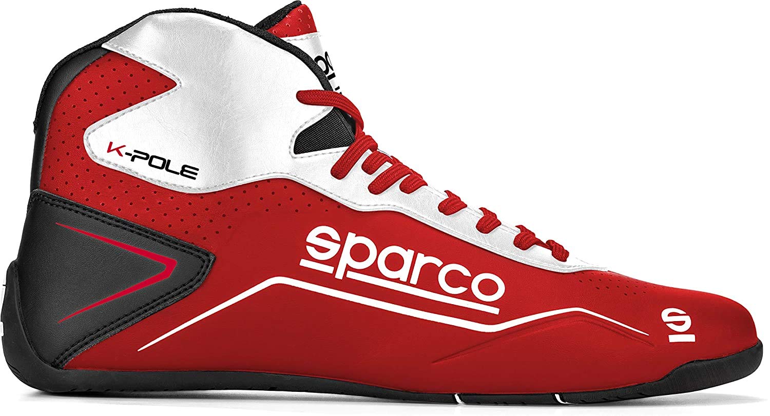 Sparco Kart Schuhe K-Pole Grösse: 44 EU, SCHWARZ/FLU von Sparco