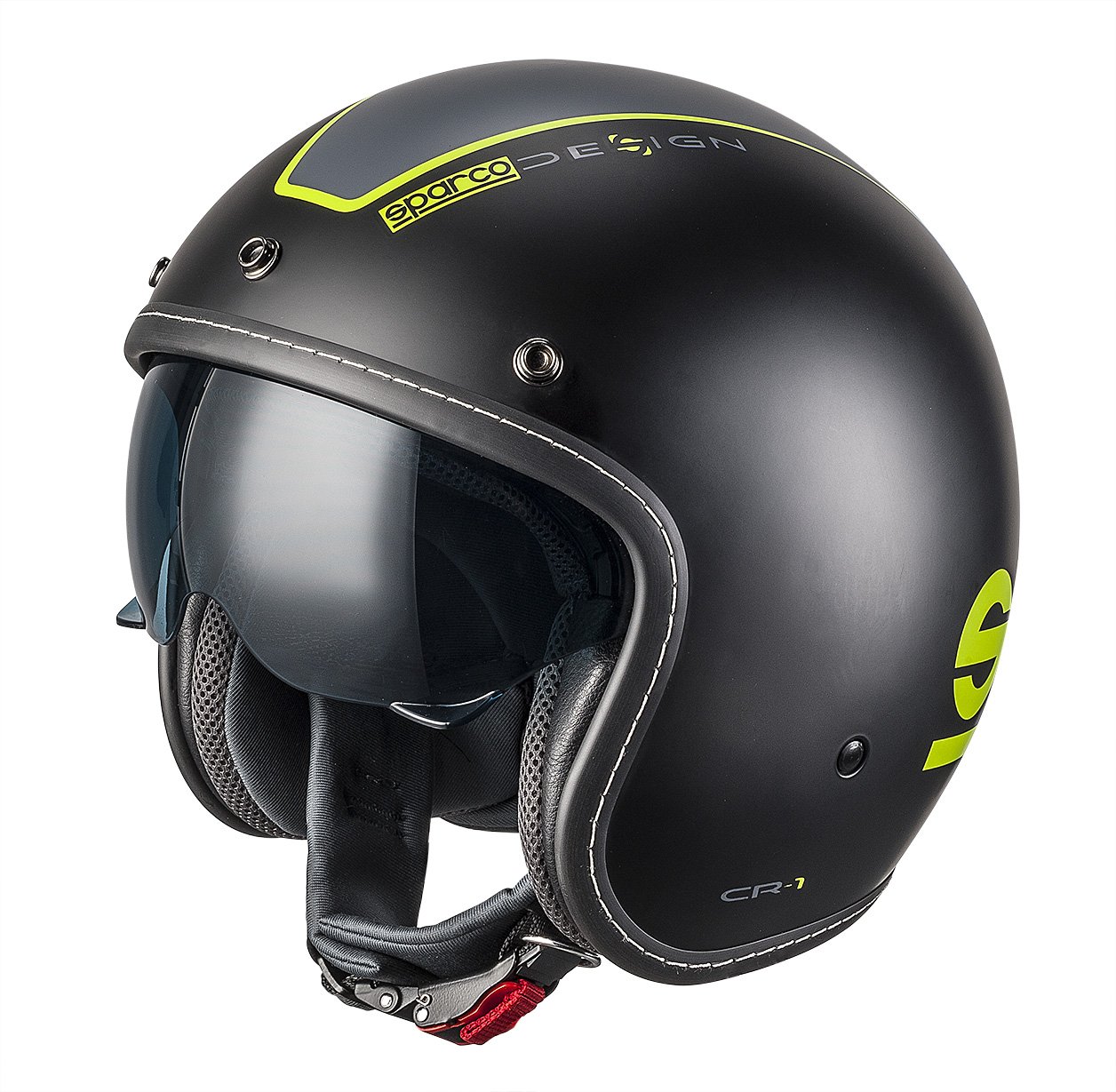 SPARCO 0033404XLNRGF Helme CR-1, Schwarz, XL von Sparco