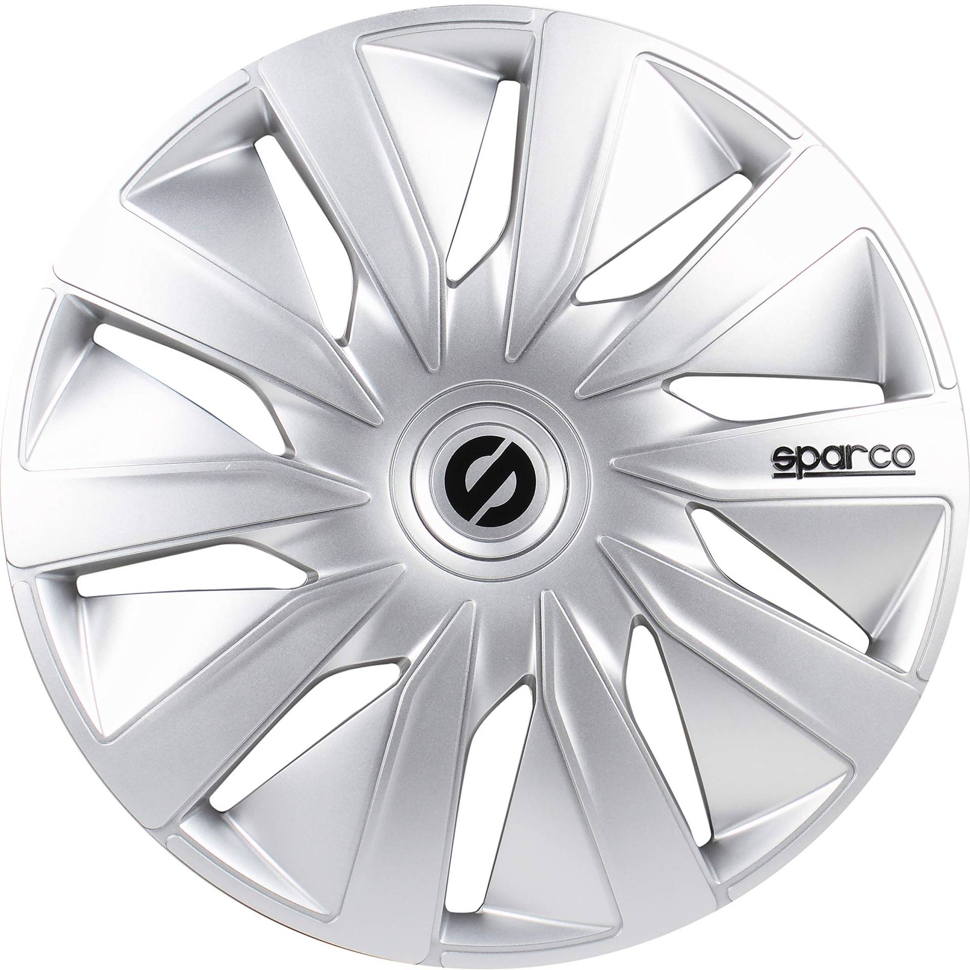 SPARCO SPC1590SV Lazio 4 Stück Radblende, Silber, 4 Stück, 15" von Sparco